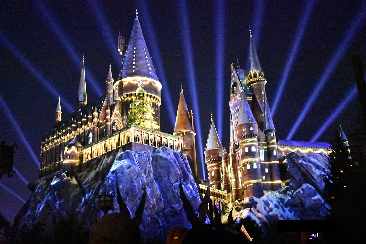 Hogwarts Castle at Holidays