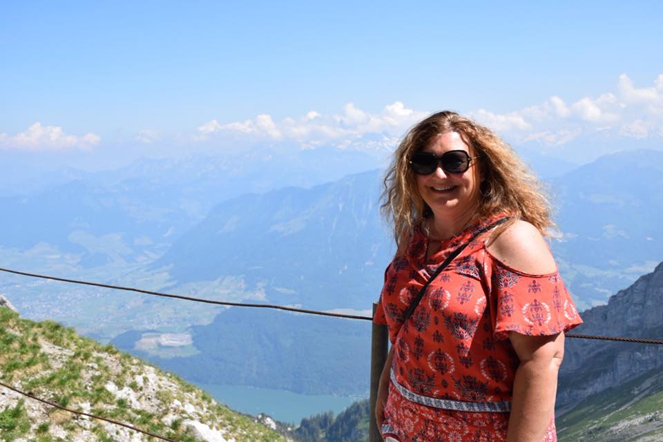View from the Swiss Alps Trisa Lesczynski 1