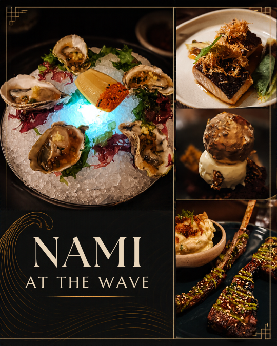 Nami at The Wave Instagram Post → Life is Better Traveling - Pittsburgh Travel Agency Nami Restaurant Michelin Star