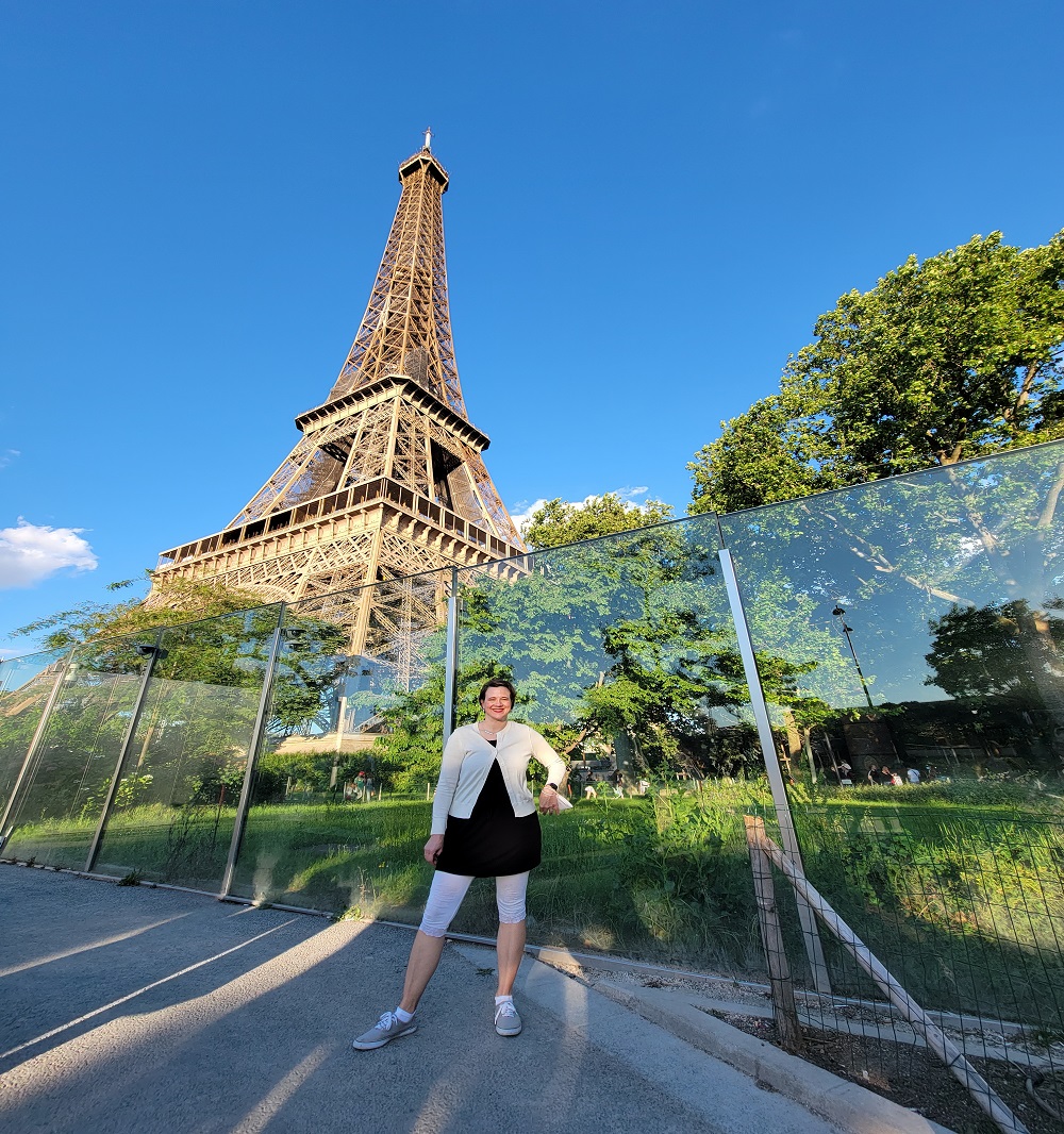 Mary-at-the-Eiffel-Tower-Instagram Mary Yohannan in Paris